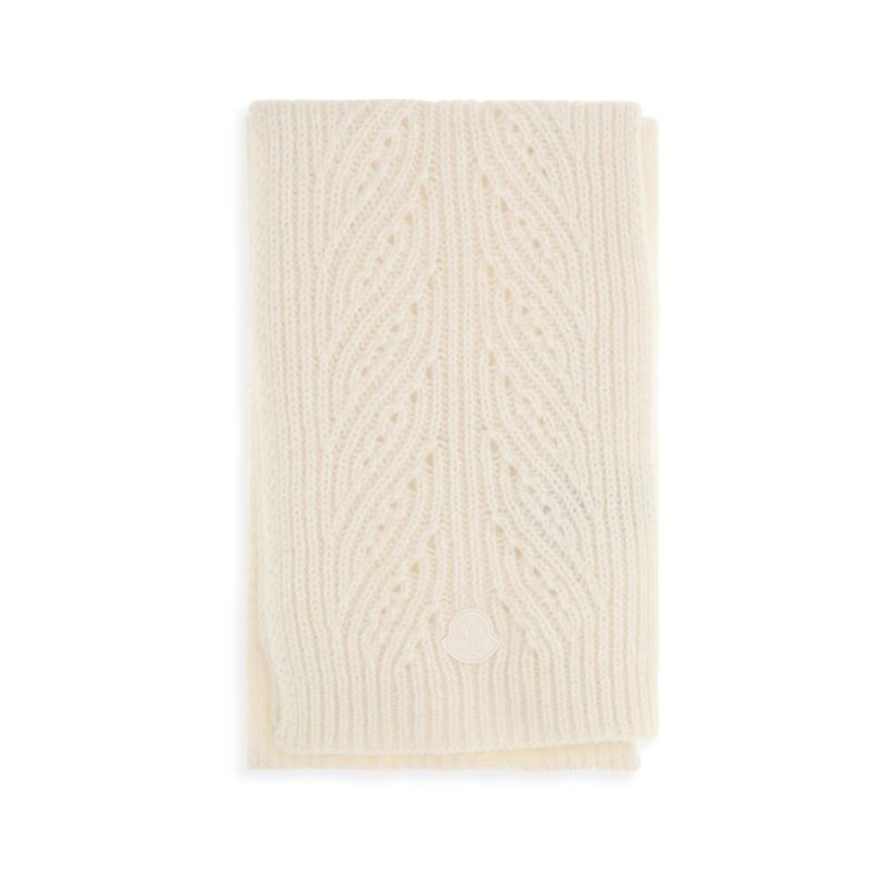 Moncler Women Tricot Alpaca And Cashmere-Blend Scarf